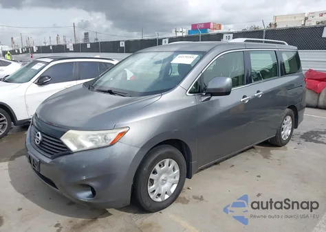 2014 Nissan Quest S z USA, uszkodzony, nr VIN JN8AE2KP9E9103856